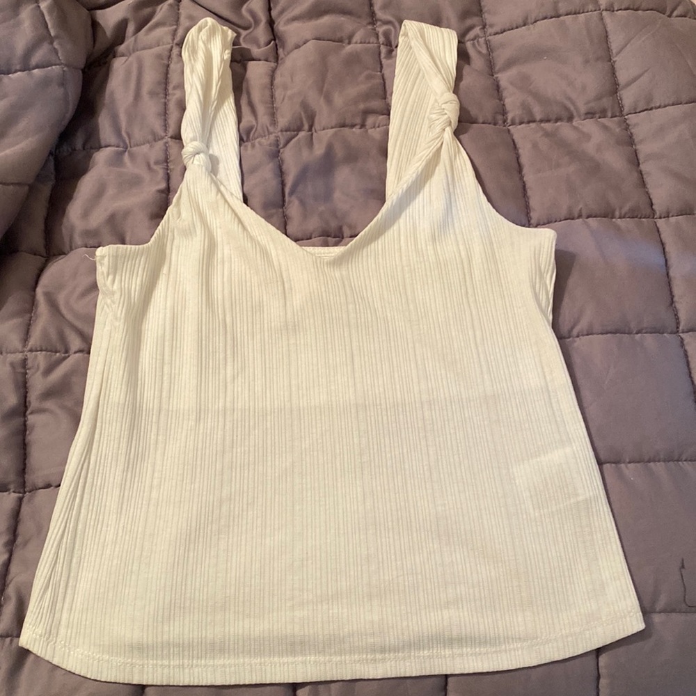Nautical off-white small H&M tank top